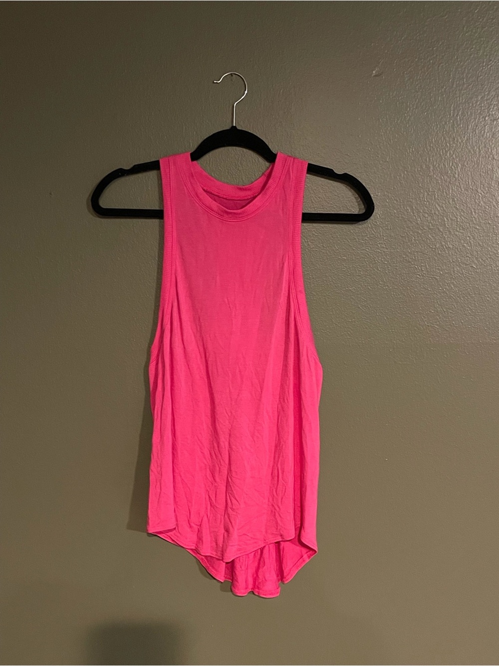 Free People Movement Womens XS S Hot Pink Flowy Racerback Tank Top Activewear FP - Picture 2 of 9